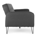 Divano letto Bridjet nero Bizzotto vista