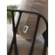 Divano Komodo 5 Nardi Outdoor Antracite Canvas Sunbrella® dettaglio