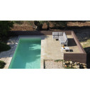 Divano Komodo 5 Nardi Outdoor Bianco Grigio