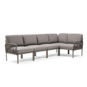 Divano Komodo 5 Nardi Outdoor Tortora Grigio