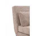 Divano Letto 2P Walker beige Bizzotto dettaglio