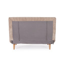 Divano Letto 2P Walker beige Bizzotto vista