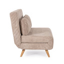 Divano Letto 2P Walker beige Bizzotto vista
