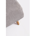Divano Letto 2P Walker tortora Bizzotto dettaglio