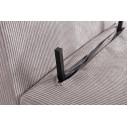 Divano Letto 2P Walker tortora Bizzotto dettaglio