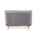 Divano Letto 2P Walker tortora Bizzotto vista 