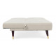 Divano letto 3P Alma beige Bizzotto vista