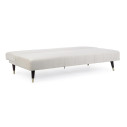 Divano letto 3P Alma beige Bizzotto vista