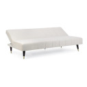 Divano letto 3P Alma beige Bizzotto vista