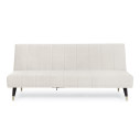 Divano letto 3P Alma beige Bizzotto vista