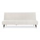 Divano letto 3P Alma beige Bizzotto vista