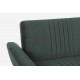 Divano letto Johnny velluto verde scuro Bizzotto dettaglio