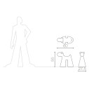 Doggy by Eero Arnio Serralunga dimensioni