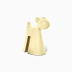 Doggy by Eero Arnio Serralunga vista moleskin champagne