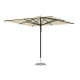 Dolomiti Alluminio ombrellone a palo centrale 200x300 Ombrellificio Veneto vista