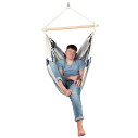 La Siesta Domingo Sea Salt Poltrona sospesa Comfort outdoor vista