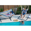 La Siesta Domingo Sea Salt Poltrona sospesa Comfort outdoor ambientazione