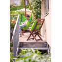 La Siesta Domingo Lime Poltrona sospesa Basic outdoor ambientazione