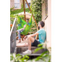 La Siesta Domingo Lime Poltrona sospesa Basic outdoor ambientazione