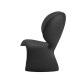 Don't F**k With The Mouse Poltrona black Qeeboo vista