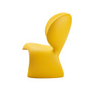 Don't F**k With The Mouse Poltrona yellow Qeeboo vista