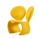 Don't F**k With The Mouse Poltrona yellow Qeeboo vista