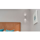 Ecno Small 2536 lampada a parete 9010 novantadieci ambientazione