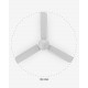 Ventilatore a soffitto Eco Indus M Faro dettaglio