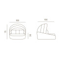 Eden Daybed Grattoni dimensioni