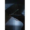 Ellisse Triple lampada a sospensione Nemo Lighting vista
