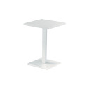 Emu Tavolo Alto Round Bianco opaco