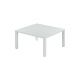 Emu Tavolo Basso 80x80 Round Bianco opaco