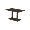 Emu Tavolo Rettangolare 120x80 Round Marrone d'india