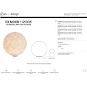 Ex.Moon 2 lampada da esterno In-es.artdesign scheda tecnica