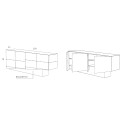 Extra Credenza Minottiitalia specifiche