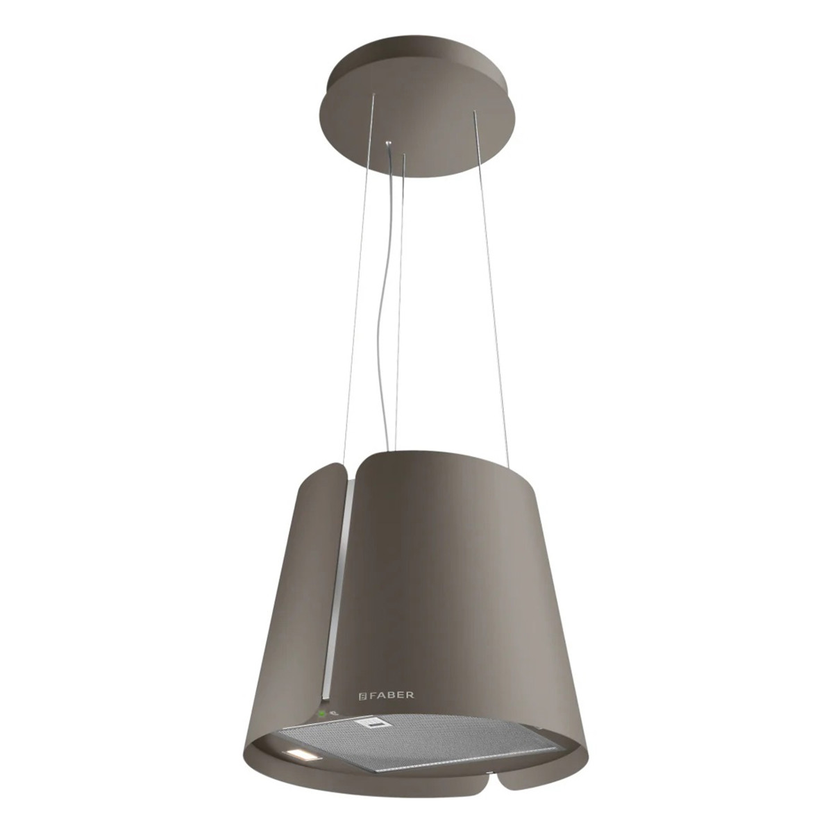 Faber Beat Titanium Matt F45 Cappa ad Isola Sospesa