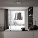 Faber Beat X/BK Matt F45 Cappa ad Isola Sospesa ambientazione
