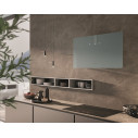 Faber Glam Fit Zero Drip Plus DB M A80 Cappa a parete ambientazione