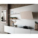 Faber Glam Light Zero Drip Sand A80 Cappa a parete ambientazione