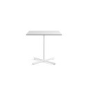 Fade table metal structure 80x80 bianco Plust