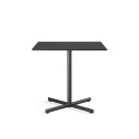 Fade table metal structure 80x80 nero Plust