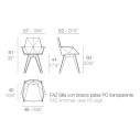 Faz Poltroncina Vondom dimensioni