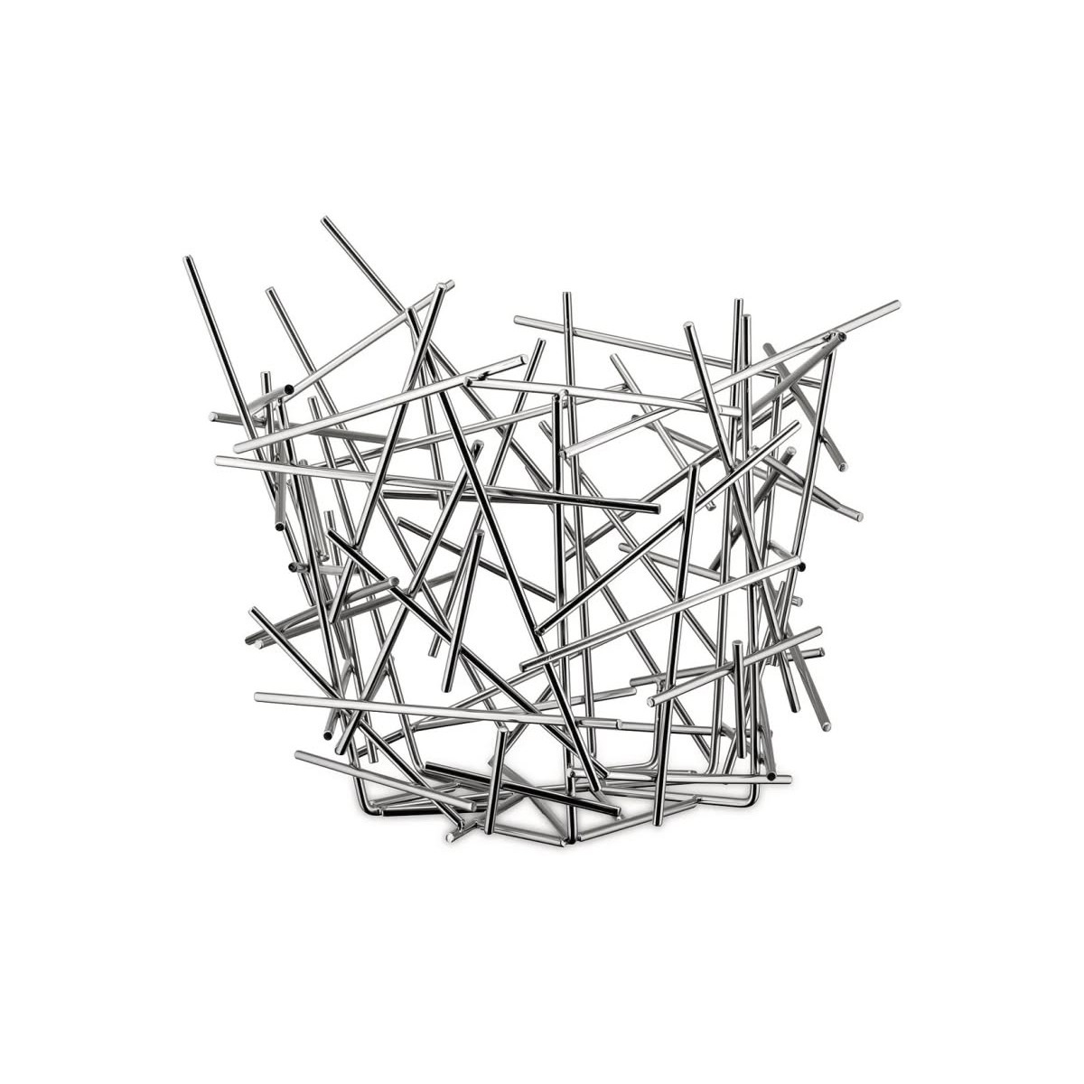 Alessi FC03 Blow up Cestino in acciaio Inox