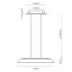Artemide Febe lampada a sospensione dimensioni
