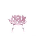 Filicudi Poltrona colorata con base a slitta Pink Qeeboo vista