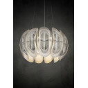 Fiordlys Suspension Round lampada a sospensione Silver Slamp ambientazione