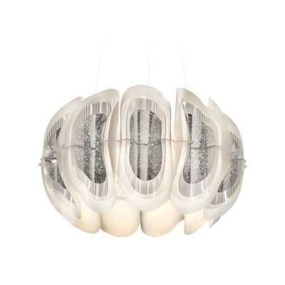 Fiordlys Suspension Round lampada a sospensione Silver