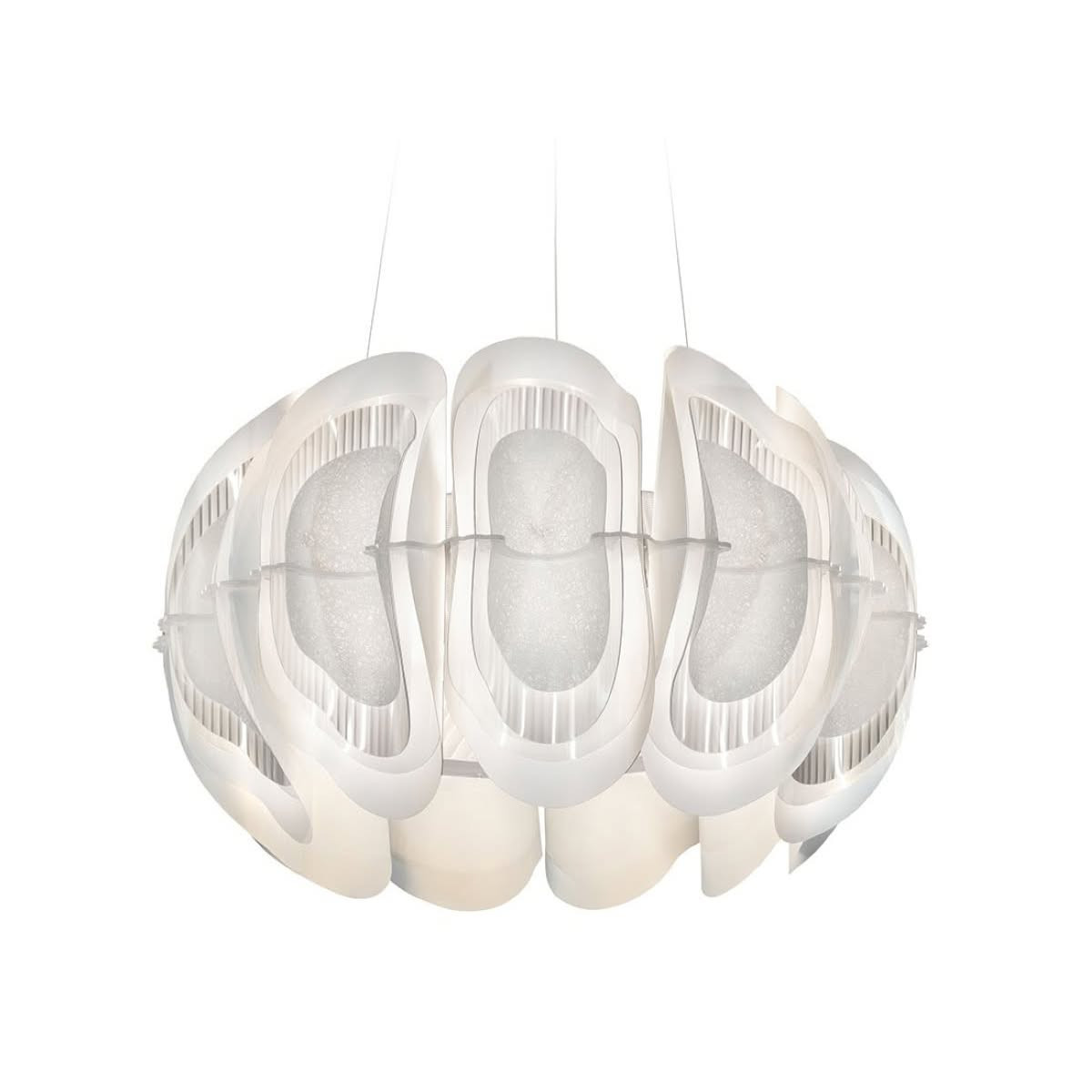 Fiordlys Suspension Round lampada a sospensione White