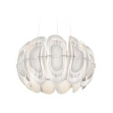 Fiordlys Suspension Round lampada a sospensione White Slamp vista