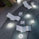 Fiore di Loto accessorio con luce Serralunga ambientazione